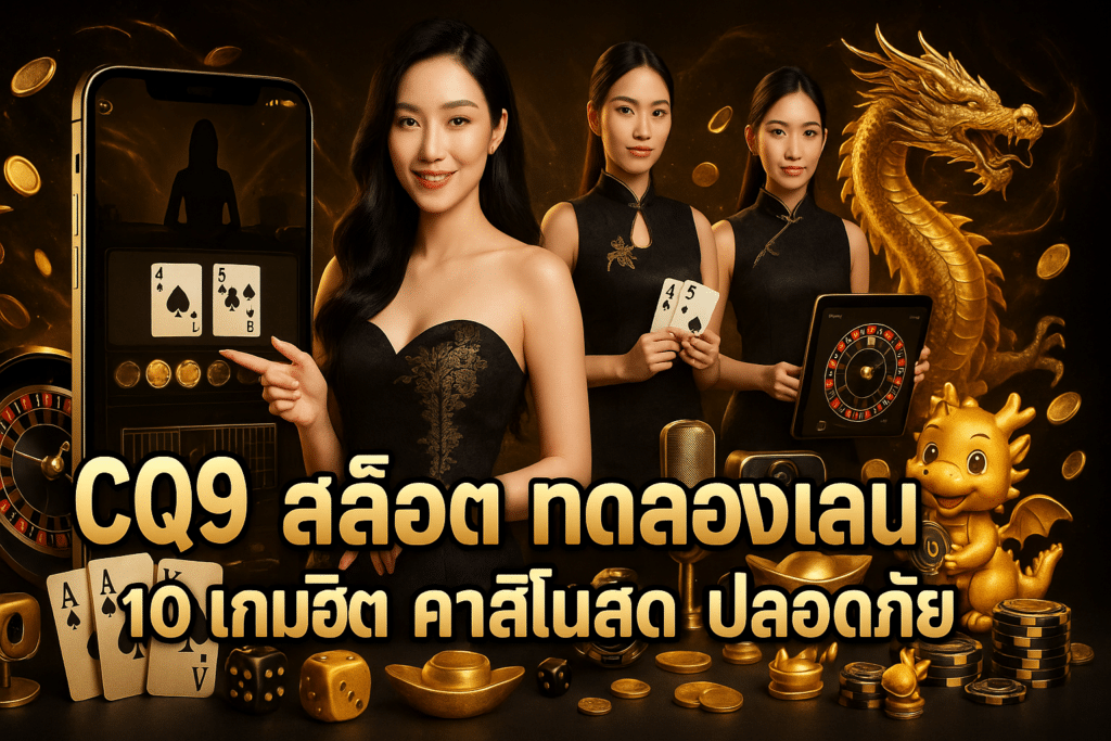 CQ9 สล็อต ทดลองเล่น