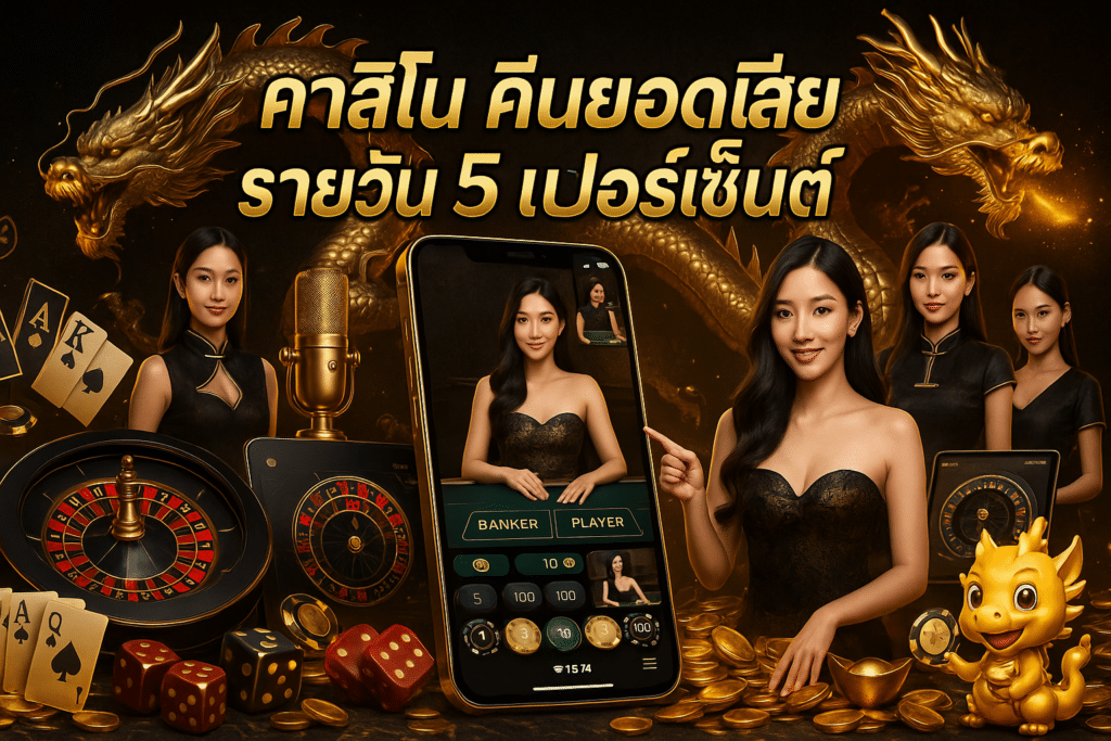 คาสิโน คืนยอดเสีย รายวัน
