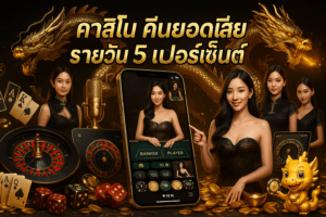 คาสิโน คืนยอดเสีย รายวัน