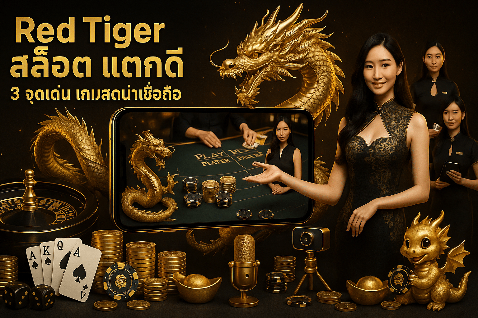 Red Tiger สล็อต แตกดี