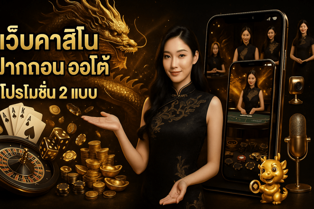 เว็บคาสิโน ฝากถอน ออโต้